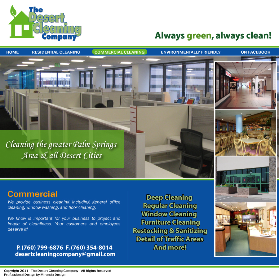 The Desert Cleaning Company Palm Springs California